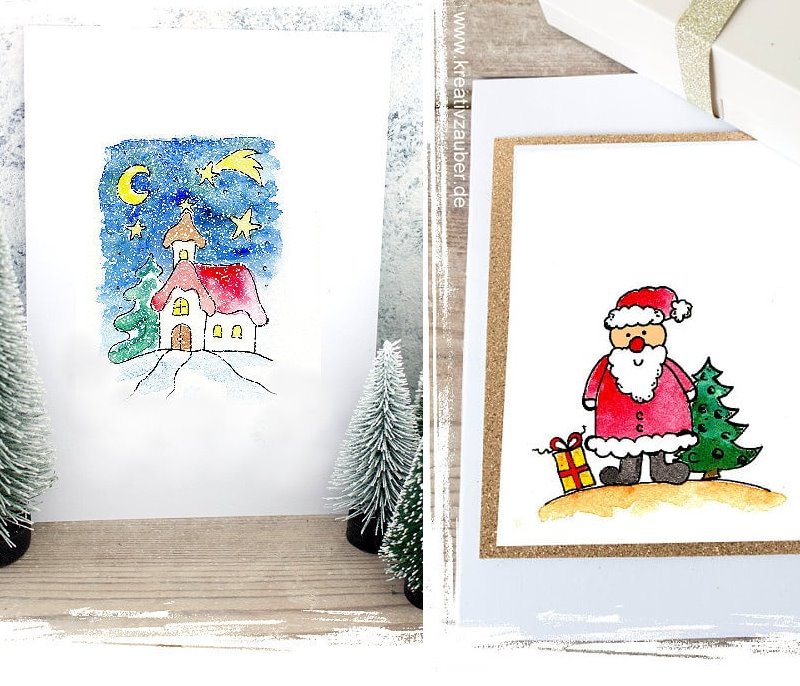 Weihnachtskarten ausdrucken